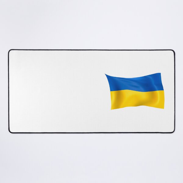 Item preview, Ukraine Flag Banner Blue Gold Yellow designed and sold by lathspell.