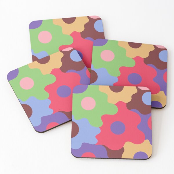 Item preview, Retro Groovy Flowers - True Spring Seasonal Color Palette designed and sold by aaalou.