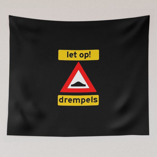 Item preview, Let op! Drempels! designed and sold by suranyami.