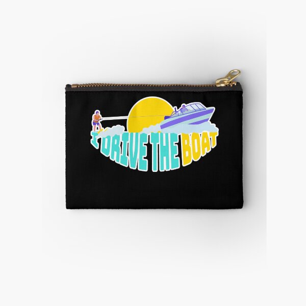 Item preview, I Drive The Boat Waterskiing designed and sold by MooonTees.