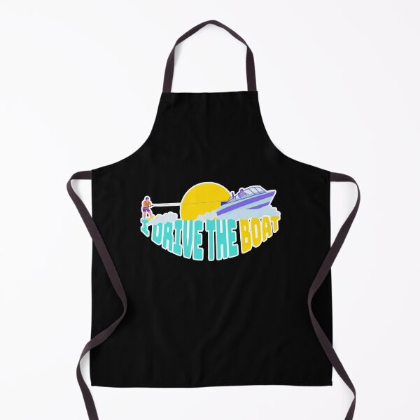 Item preview, I Drive The Boat Waterskiing designed and sold by MooonTees.