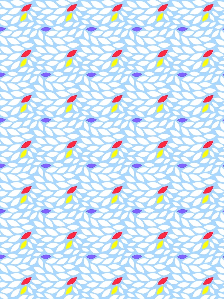 Thumbnail 3 of 3, Scarf, Abstract Multicolor Happy Print designed and sold by PatternDivision.