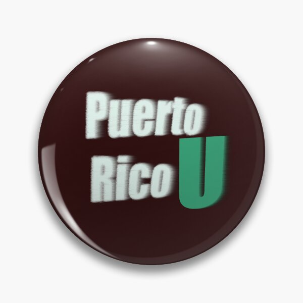 Item preview, Puerto Rico U diseño abstracto designed and sold by lobodelnoir.