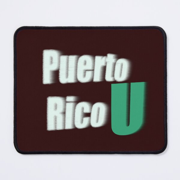 Item preview, Puerto Rico U abstract design designed and sold by lobodelnoir.