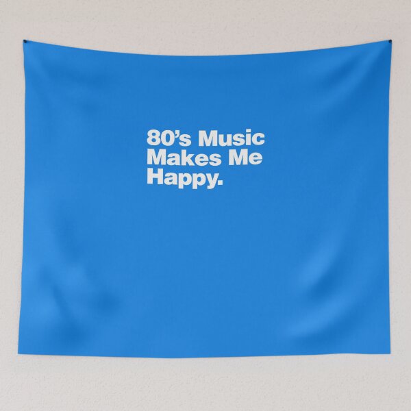 Item preview, 80&X27;S MUSIC MAKES ME HAPPY Essential T-Shirt designed and sold by JacqueliRadits.