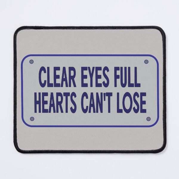 Item preview, Clear Eyes Full Hearts Can't Lose designed and sold by retro10.