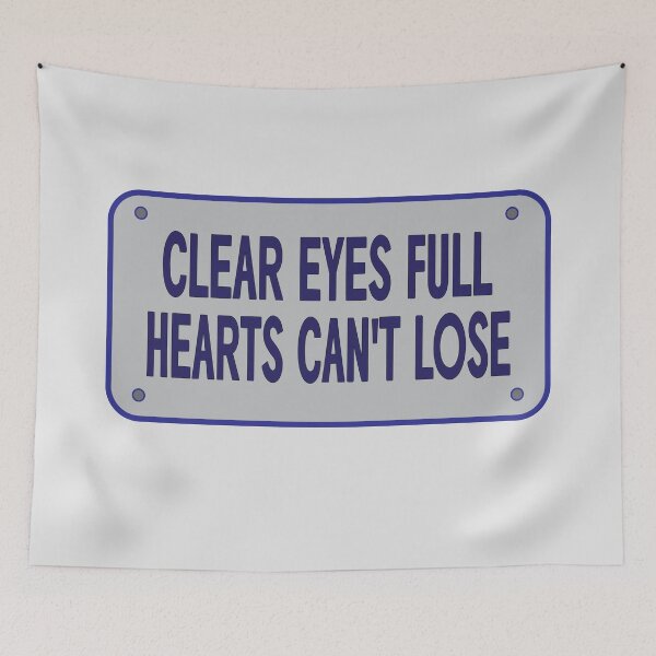 Item preview, Clear Eyes Full Hearts Can't Lose designed and sold by retro10.