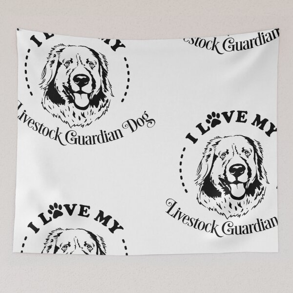 Item preview, i love my livestock guardian dog- dogs lovers designed and sold by JaMatt1983.