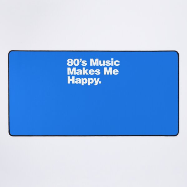 Item preview, 80&x27;s MUSIC MAKES ME HAPPY Essential T-Shirt designed and sold by MarviHaufe.