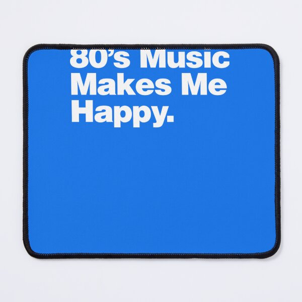 Item preview, 80&x27;s MUSIC MAKES ME HAPPY Essential T-Shirt designed and sold by MarviHaufe.