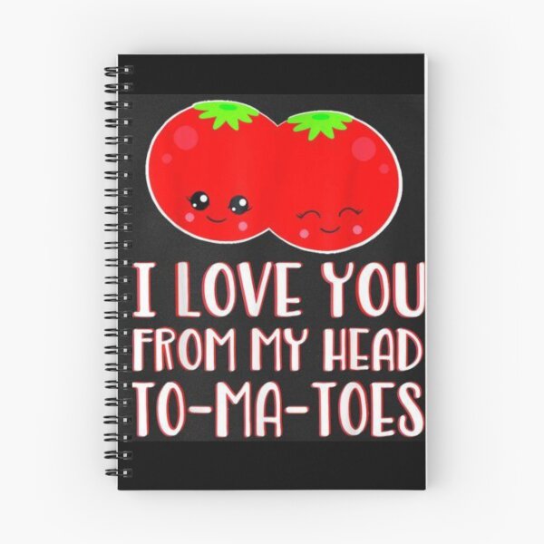 Item preview, I love you from my head tomatoes designed and sold by Gill_Shop.