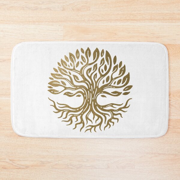 Item preview, Tree of Life Golden Print Modern Minimalist designed and sold by SoccaTamam.