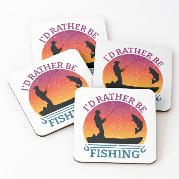 Item preview, Funny Fishing I'd Rather Be Fishing Fathers Day Dad Fisherman designed and sold by dass-art.
