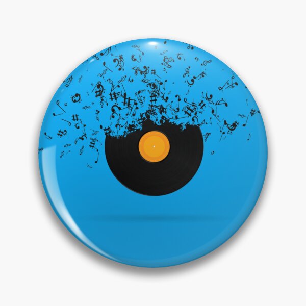 Item preview, Musical Note Dispersion Of Vinyl Disc  T-Shirt designed and sold by BiancBaader.