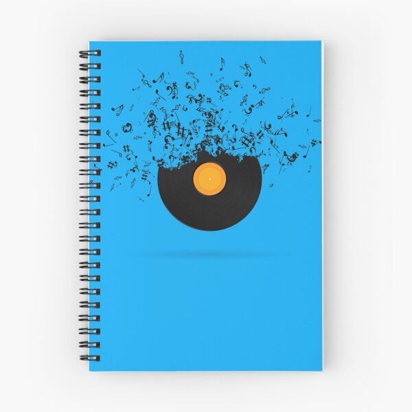 Item preview, Musical Note Dispersion Of Vinyl Disc  T-Shirt designed and sold by BiancBaader.