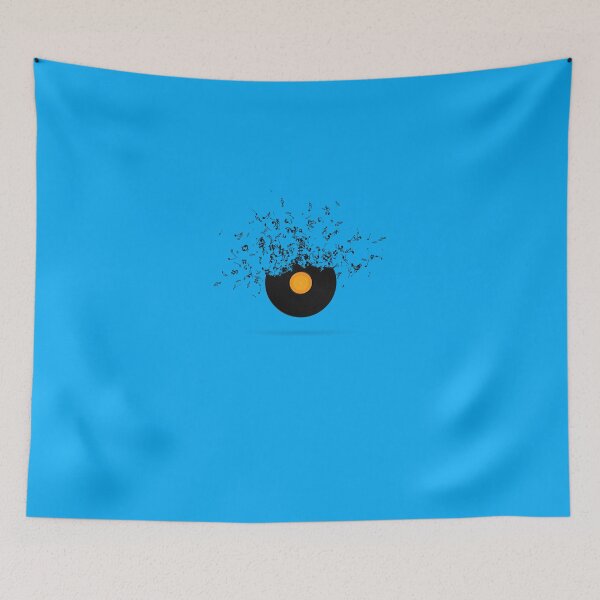 Item preview, Musical Note Dispersion Of Vinyl Disc  T-Shirt designed and sold by BiancBaader.