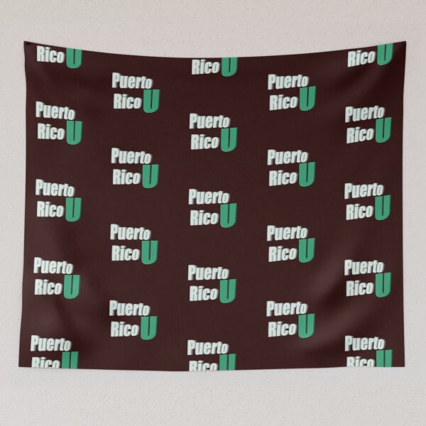 Item preview, Puerto Rico U diseño abstracto designed and sold by lobodelnoir.