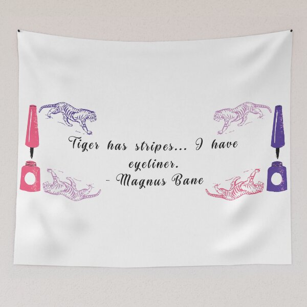 Item preview, Magnus Bane Quote - 2 designed and sold by BeCreativeArts.