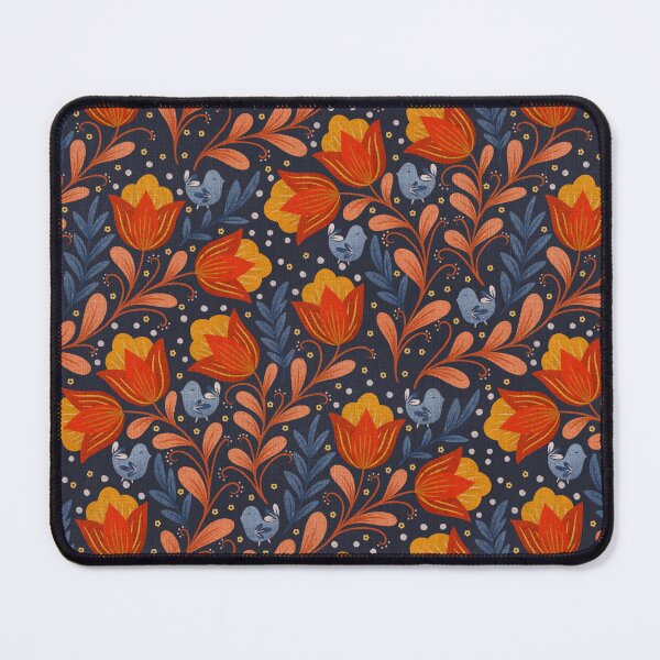 Item preview, Scandinavian Folk-Art Floral designed and sold by RebeccaFlaherty.
