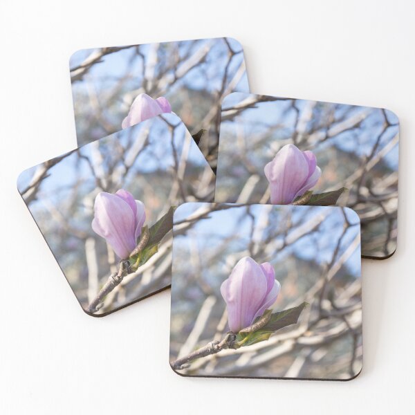 Item preview, Happy Earthtones and Pink - Springtime Magnolia Blossom designed and sold by Georgia Mizuleva.