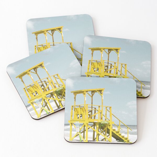 Item preview, Yellow Beach Hut designed and sold by koovoxdogs.