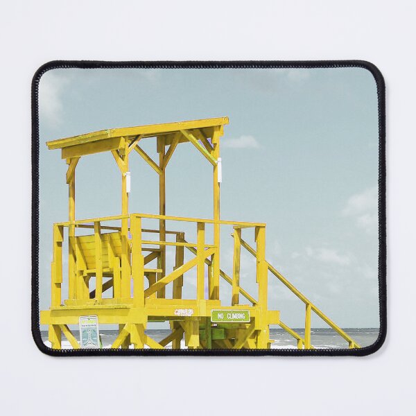 Item preview, Yellow Beach Hut designed and sold by koovoxdogs.