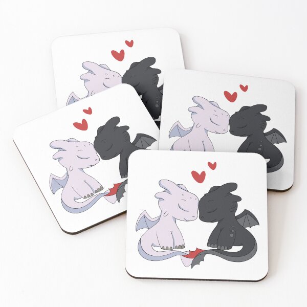 Aperçu de l'œuvre Cute Couple Dragon, ma maman et mon papa, bébés dragons, veilleuses, fureur légère, édenté créée et vendue par Prime_Store.