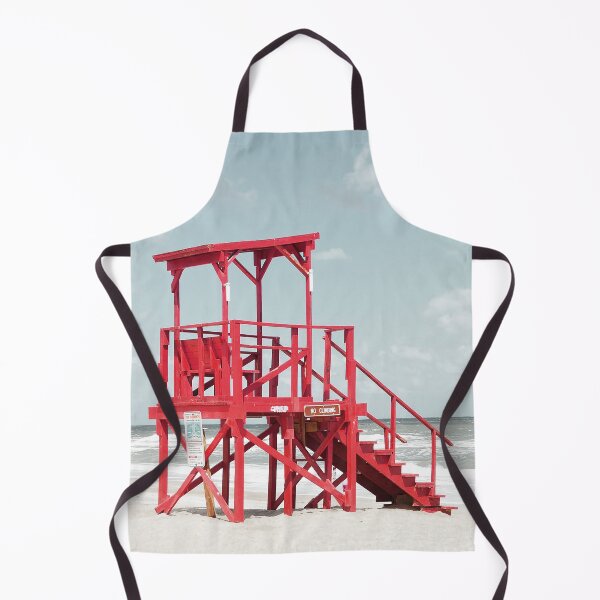 Item preview, Red Beach Hut designed and sold by koovoxdogs.