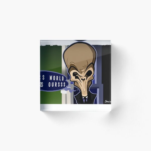 This World is Ours Acrylic Block