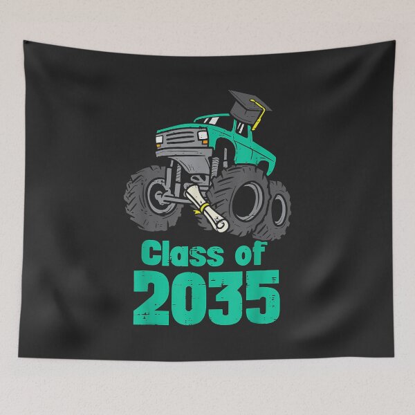 Item preview, Class Of 2035 Monster Truck First Last Day Grow With Me Boys designed and sold by zorinaabzs143.