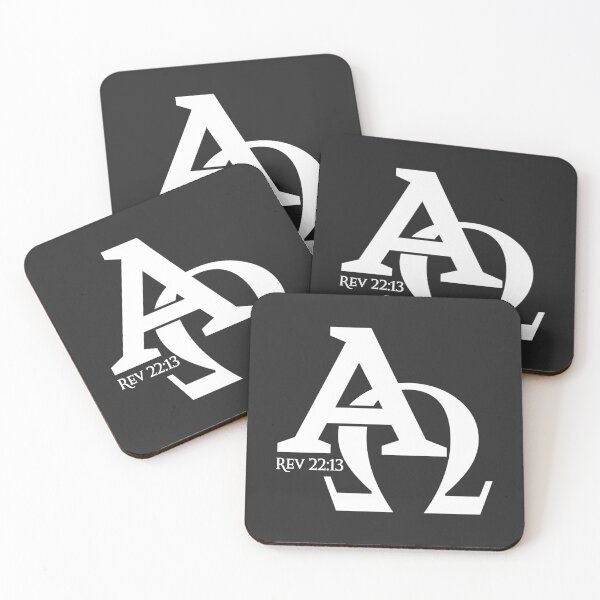 Item preview, Christian Design - Alpha and Omega, the Greek Letters A and Z designed and sold by simplydesignart.