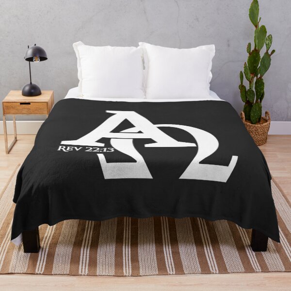 Item preview, Christian Design - Alpha and Omega, the Greek Letters A and Z designed and sold by simplydesignart.