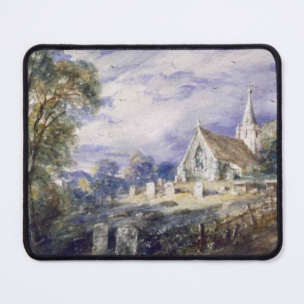 Artikelvorschau, Church Graveyard by John Constable entworfen und verkauft von Vintage Designs +.