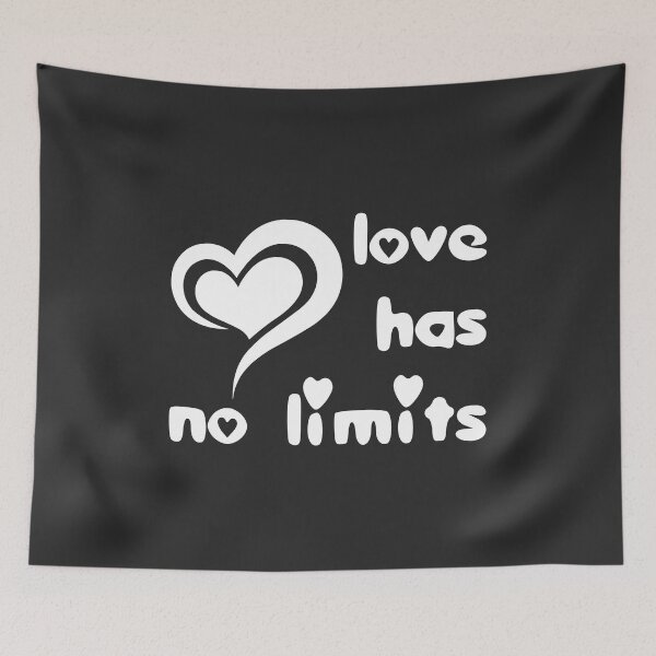Item preview, Christian Design - Love Has No Limits designed and sold by simplydesignart.