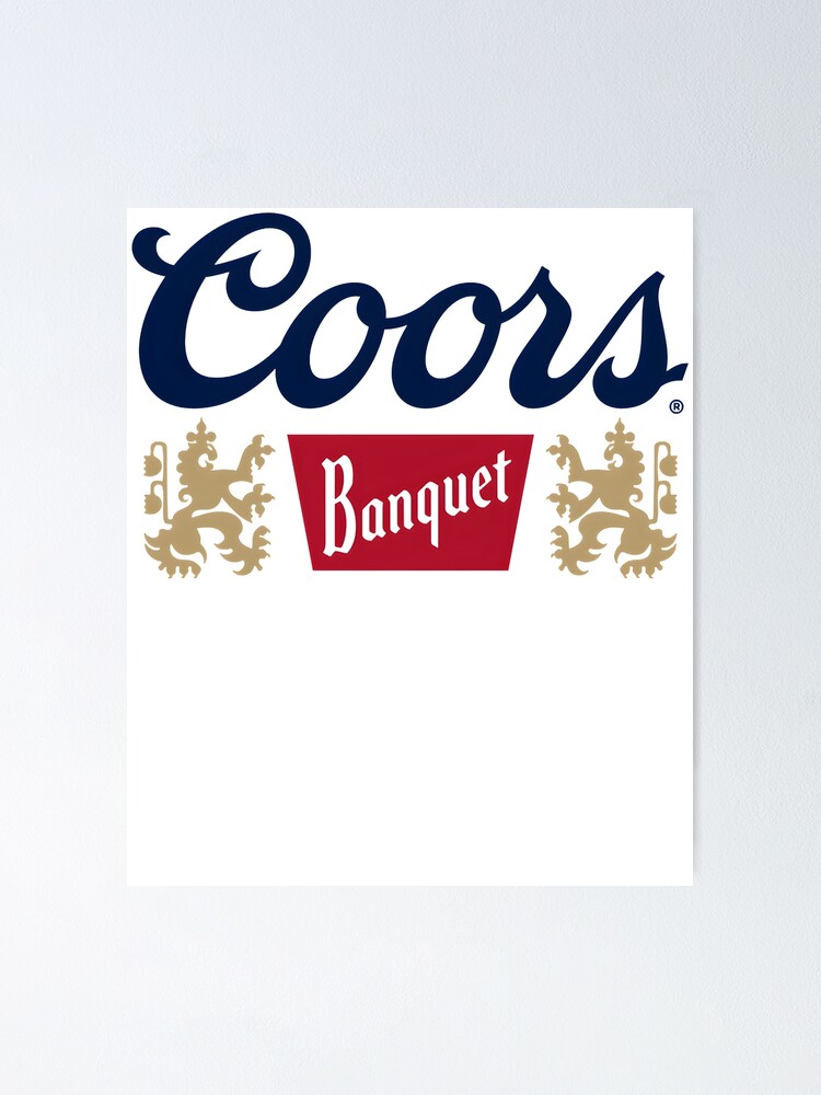 "Coors Banquet Rodeo, Coors Rodeo Colorway" Poster by rosolwegironefn