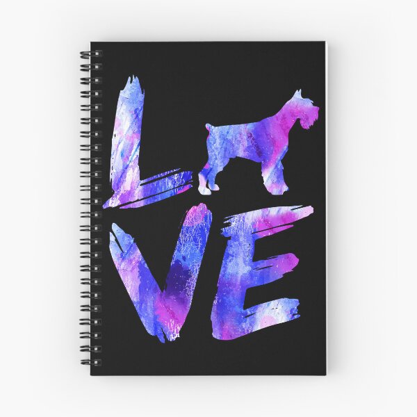 Item preview, Giant Schnauzer Dog Love Watercolor Design designed and sold by rafaeltto.