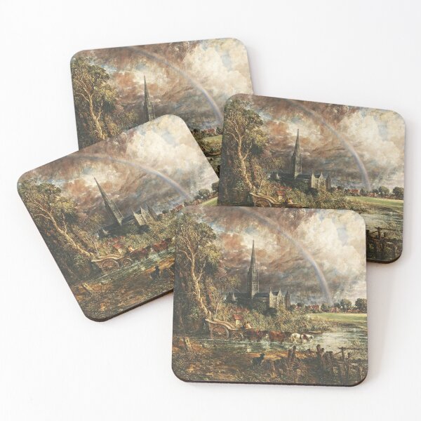 Item preview, Cathedral with rainbow by John Constable designed and sold by Vintage Designs +.