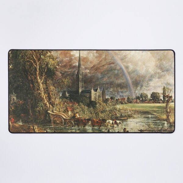 Item preview, Cathedral with rainbow by John Constable designed and sold by Vintage Designs +.