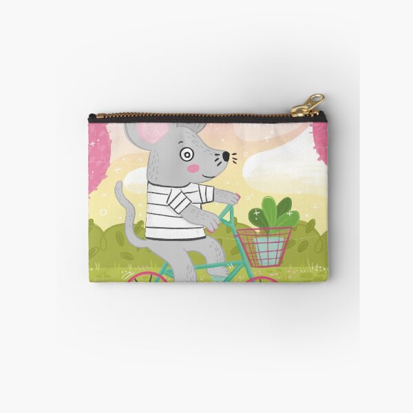 Item preview, Mouse Illustrated Products - Mouse on a Bike designed and sold by SleepyLilSloth.