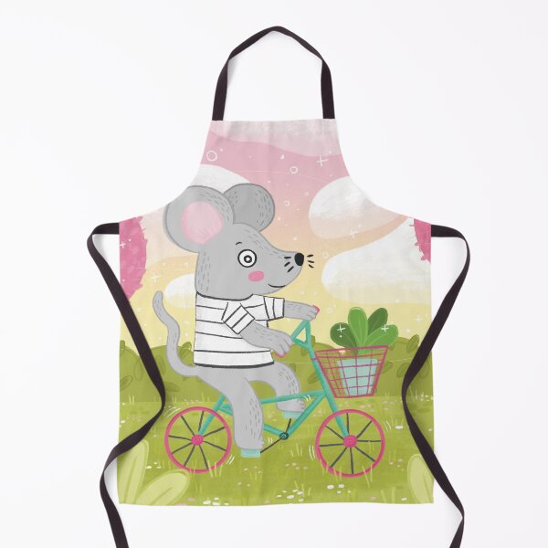 Item preview, Mouse Illustrated Products - Mouse on a Bike designed and sold by SleepyLilSloth.