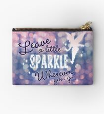 Leave a Little Sparkle Wherever You Go Studio Pouch