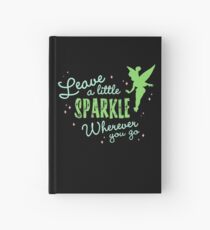 Leave a Little Sparkle Wherever You Go Hardcover Journal