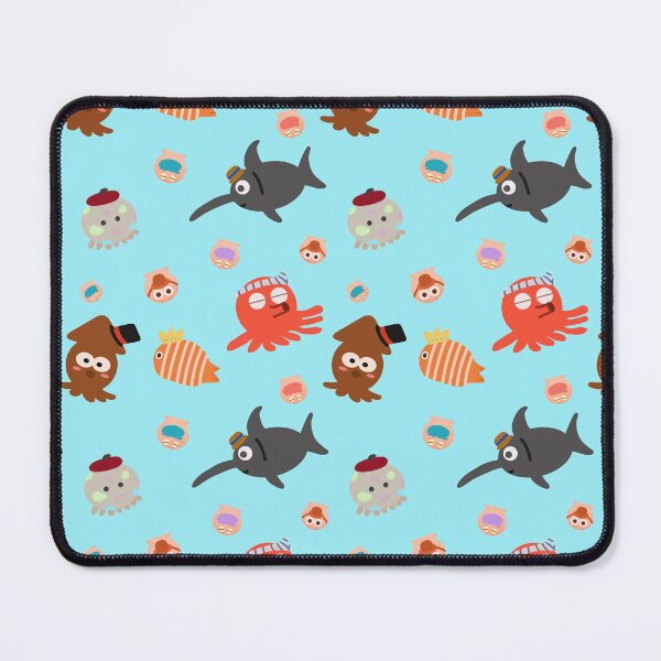 Item preview, Under the Sea Society Pattern- Blue designed and sold by MILdecals.