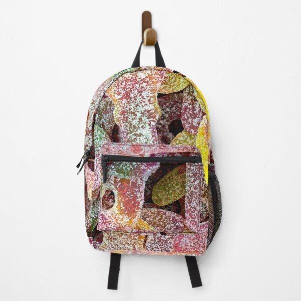 Item preview, Sour Keys candy - graphic pattern in multiple colors designed and sold by Signs for Dark Times.