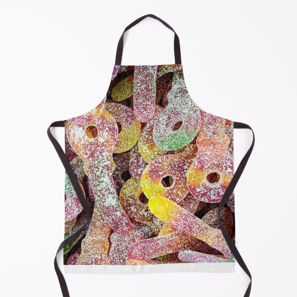 Item preview, Sour Keys candy - graphic pattern in multiple colors designed and sold by Signs for Dark Times.