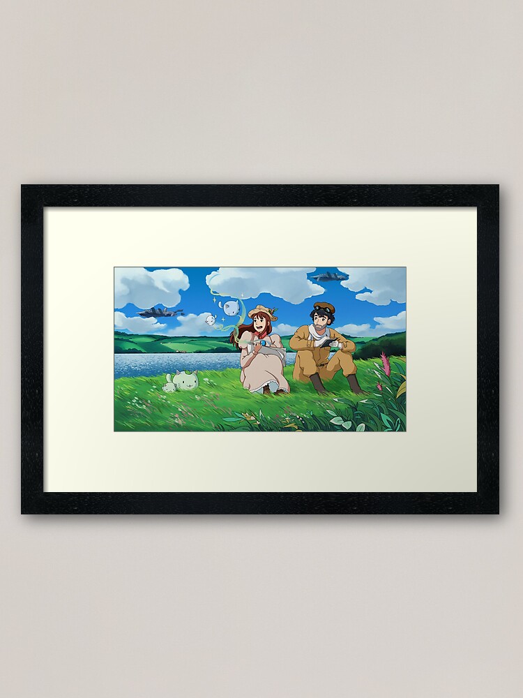 Thumbnail 1 of 7, Framed Art Print, The Path of the Wind (Draw Me in to You) designed and sold by annearrt.