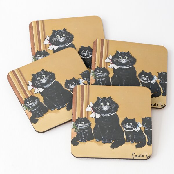 Item preview, East, West, Home's Best by Louis Wain designed and sold by WonderweissStudio.