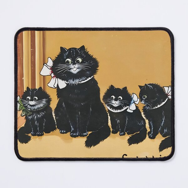 Item preview, East, West, Home's Best by Louis Wain designed and sold by WonderweissStudio.