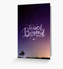 To Infinity and Beyond // Quote Toy Story Inspirational Greeting Card
