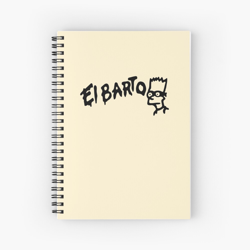 Bart Simpsons S.A.D. Spiral Notebook by tugfnaam